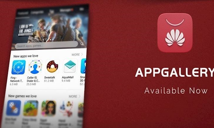  Huawei sử dụng AppGallery thay thế cho  Google Play 